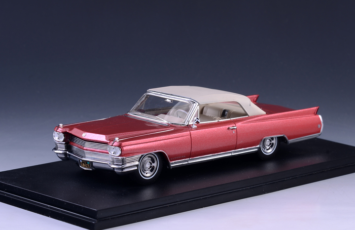 1/43 Cadillac Eldorado Convertible Closed Top 1964 Red Met