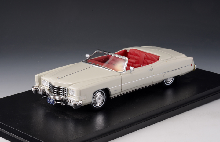 1/43 1973 Cadillac Eldorado Open roof White 