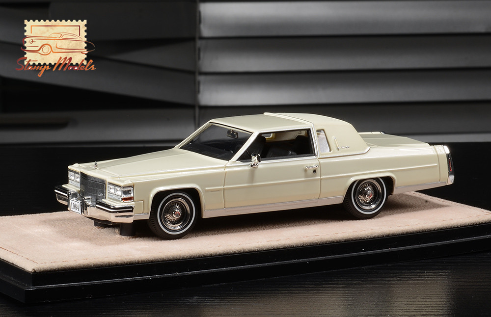 STM84803 1984 Cadillac Fleetwood Brougham Coupe White