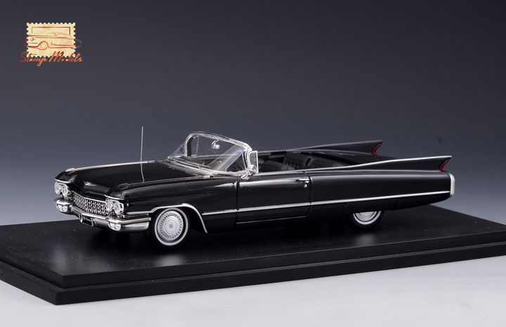 STM60303 1960 Cadillac Series 62 Convertible Black