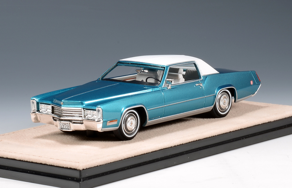 1/43 STM70003 1970 Cadillac Fleetwood Eldorado Lucerne Aqua Firemist