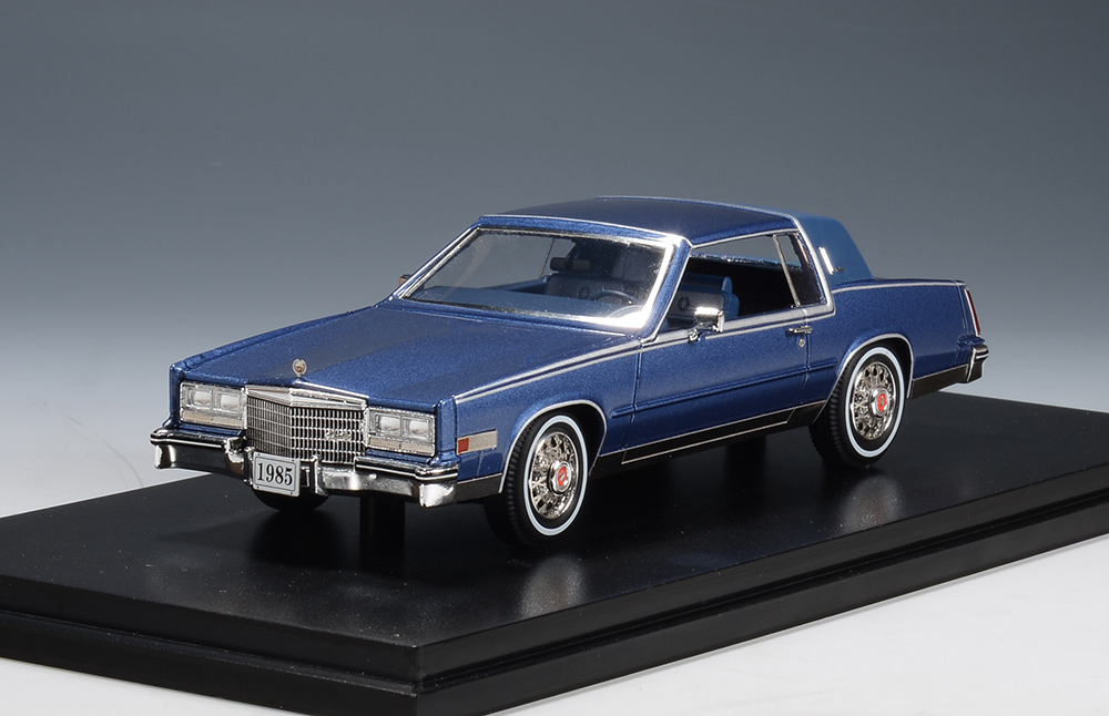 1/43 STM85001 1985 Cadillac Eldorado Biarritz Medium Blue Metallic
