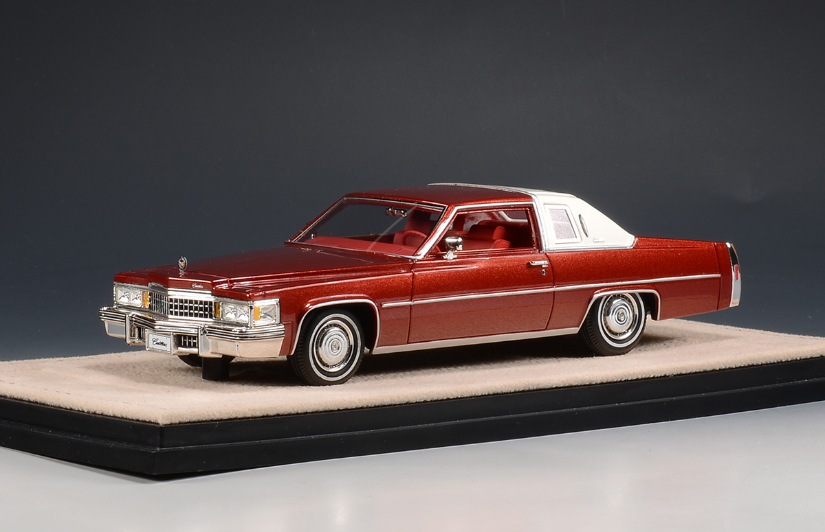 STM78601 1978 Cadillac Coupe Deville Carmine Red Metallic