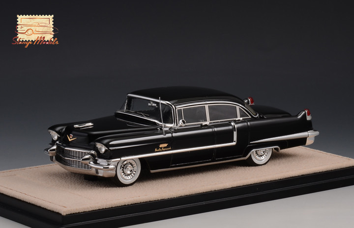 1/43 STM56202 1956 Cadillac Fleetwood Sixty Special Black