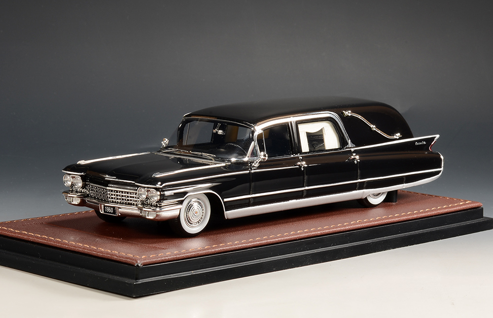 1/43 STM60802 1960 Cadillac Eureka Landau hearse Black