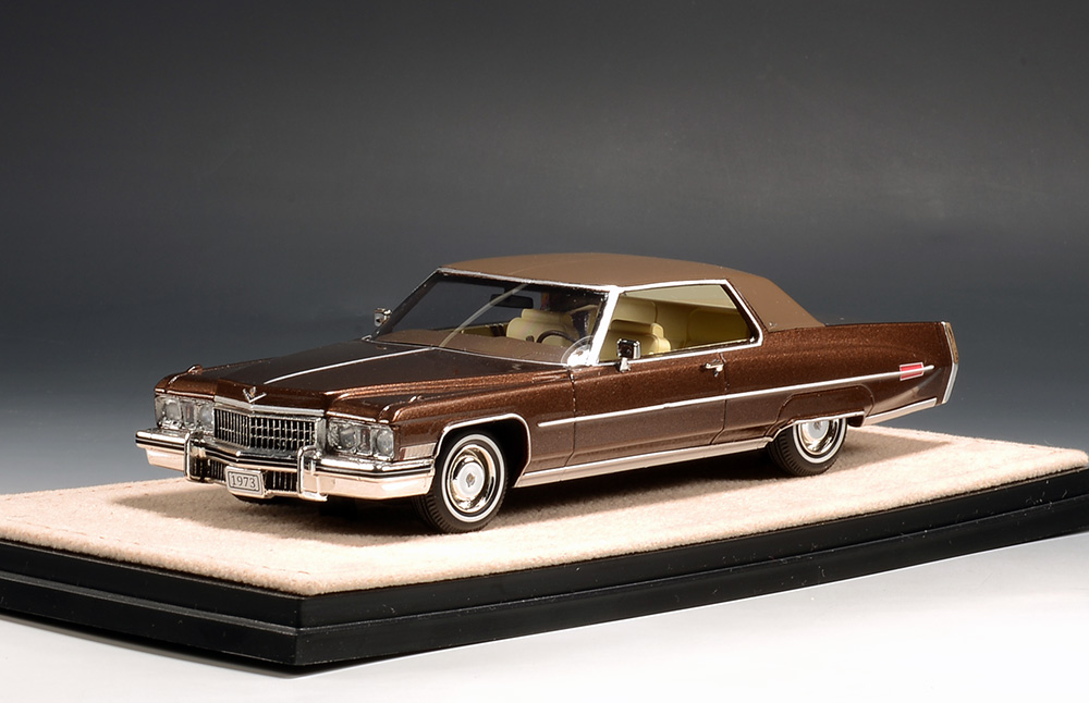 STM73601 1973 Cadillac Coupe Deville Burnt Sienna Metallic