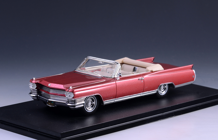 1/43 Cadillac Eldorado Convertible Open Top 1964 Red Met