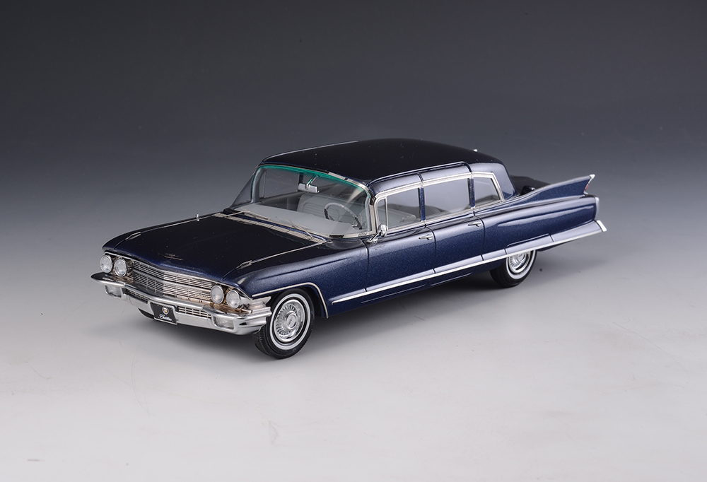 1/43 1962 Cadillac Fleetwood 75 Blue Met