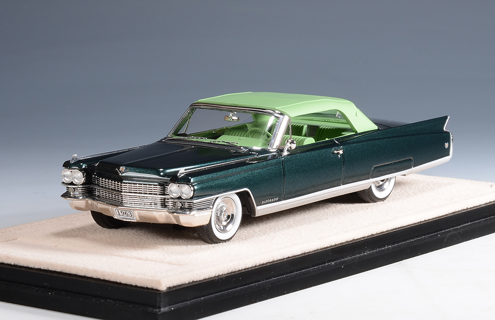 1/43 STM63002 1963 Cadillac Eldorado Biarritz Closed roof Brewster Green Metallic