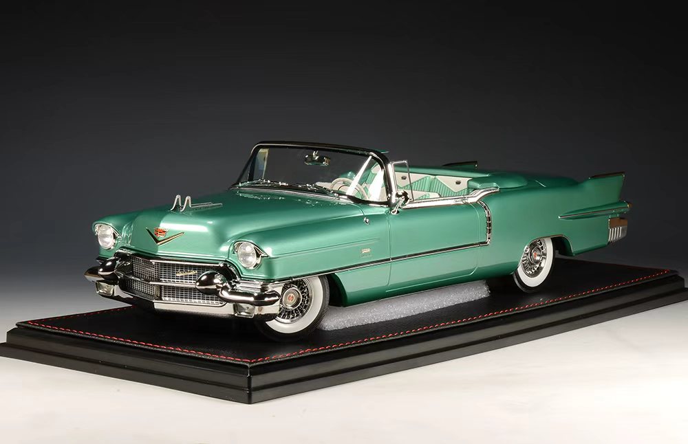 1/18 STM1956005 1956 Cadillac Eldorado Biarritz Open roof Emerald Green