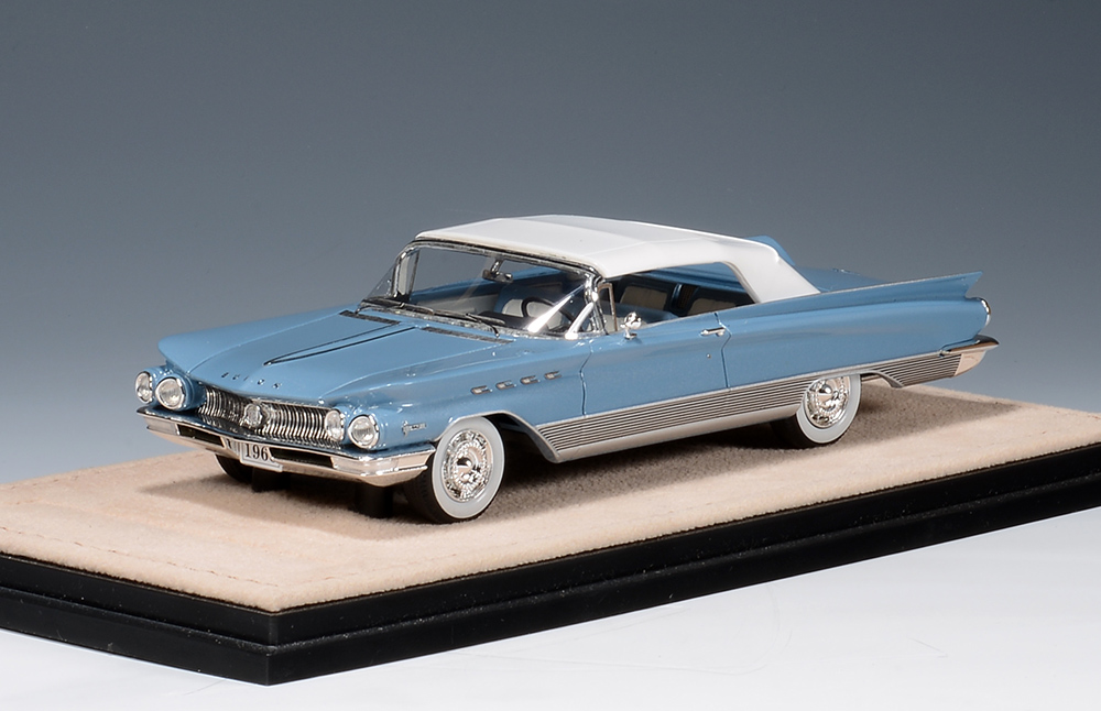 1/43 STM603004 1960 Buick Electra 225 Convertible Close Roof Turquoise Metallic